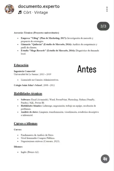 CV Pro por $7mil, hasta quedar 100% conforme - miniatura 3