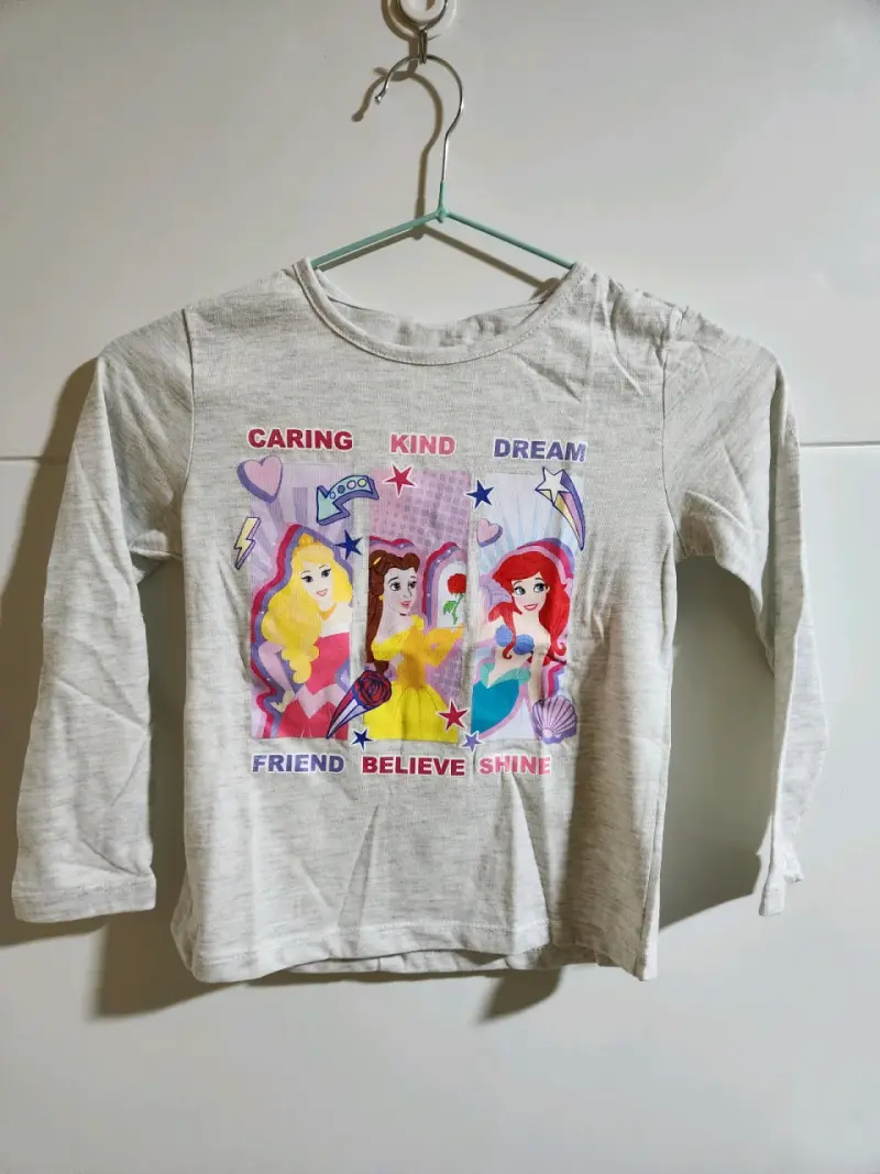 Polera infantil princesa Disney - 1