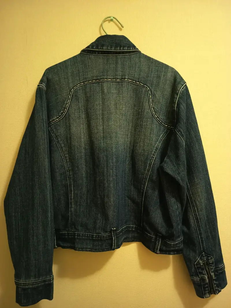 Chaqueta de mezclilla azul - 2