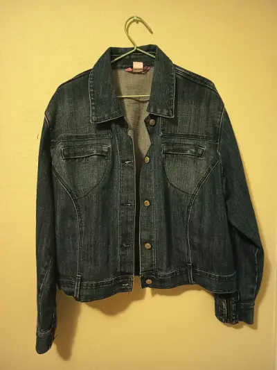 Chaqueta de mezclilla azul - miniatura 4