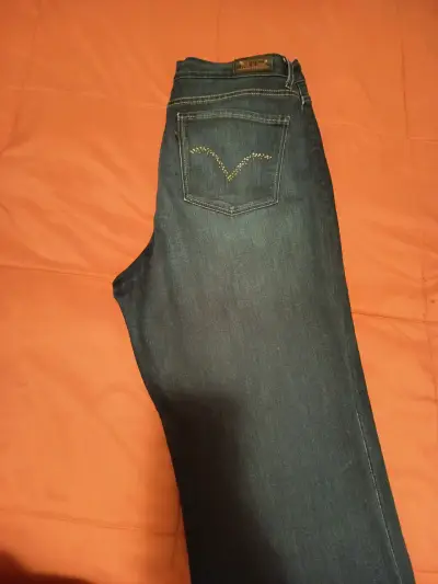 Jeans azul oscuro - miniatura 1