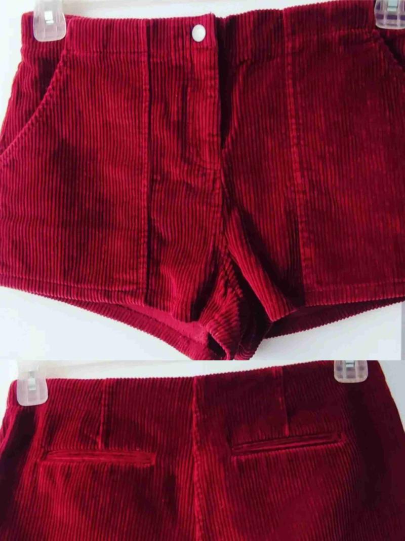 Shorts talla S cotelé forever 21