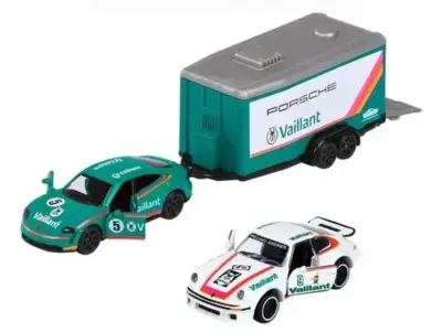 Set de autos Vaillant Porsche - miniatura 1