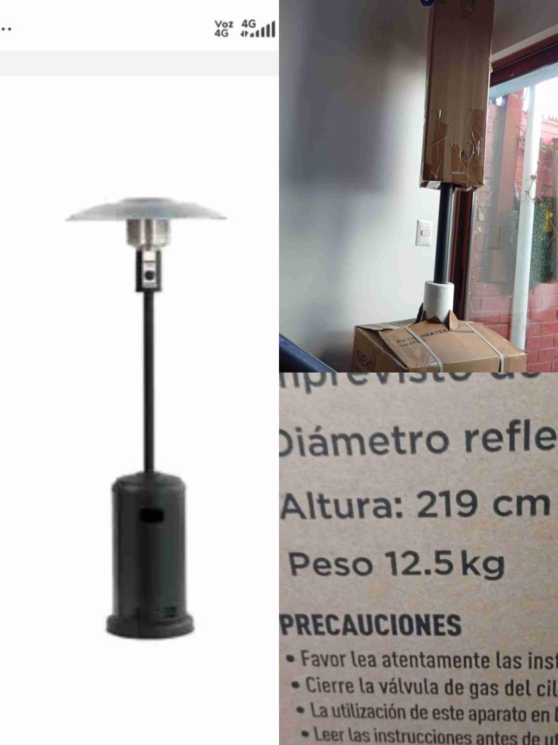 Calefactor de Patio a Gas NEX