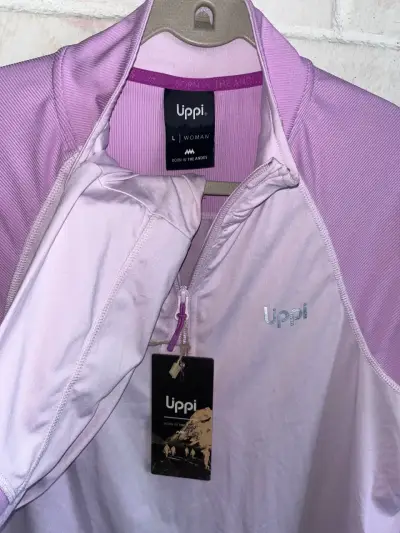 Poleron deportiva Lippi mujer rosa - miniatura 3