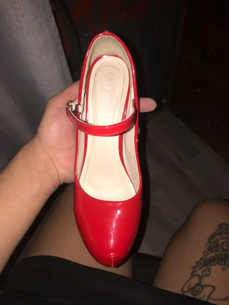 Tacones rojos charol elegantes - 2