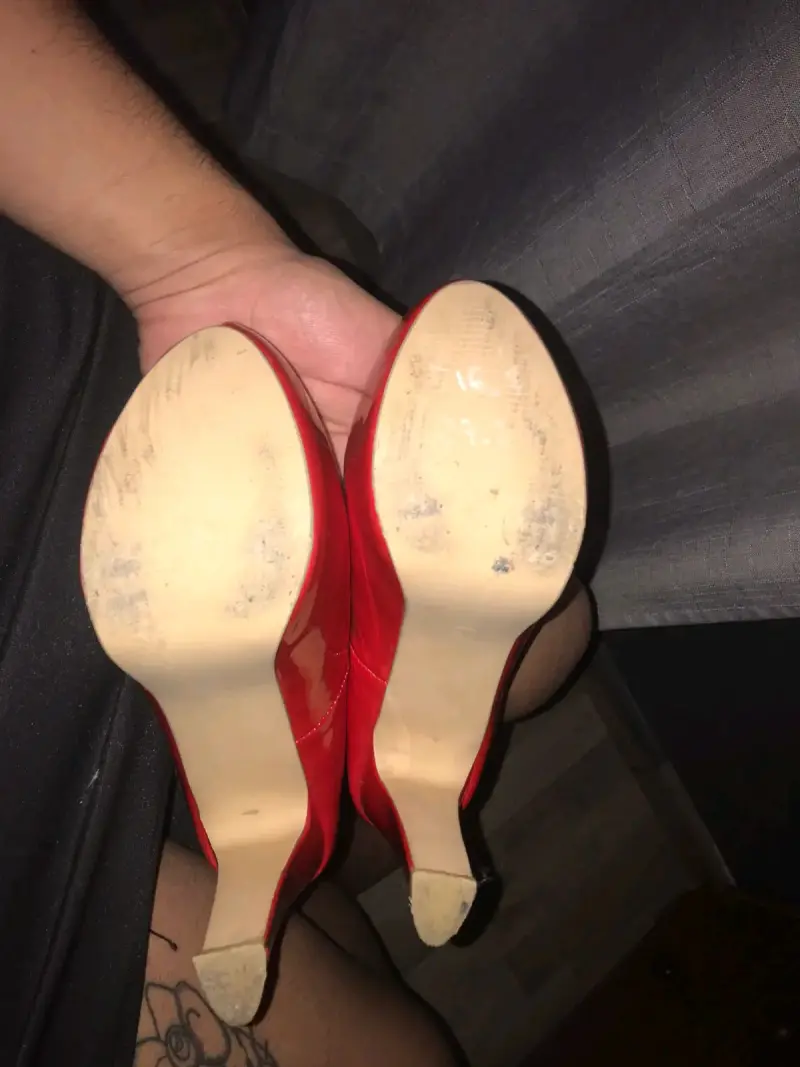 Tacones rojos charol elegantes - 4
