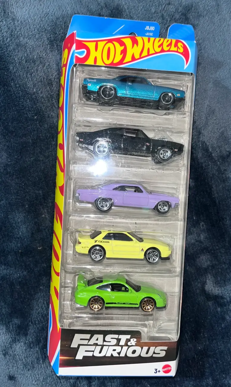 Set de autos Hot Wheels Fast & Furious - 2