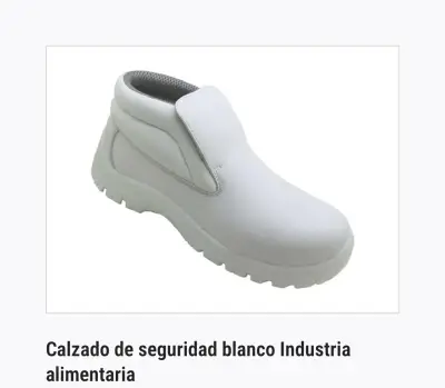 Botines de trabajo blancos - miniatura 2