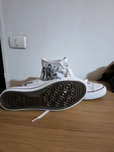 Zapatillas altas Gorillaz blancas - miniatura 4