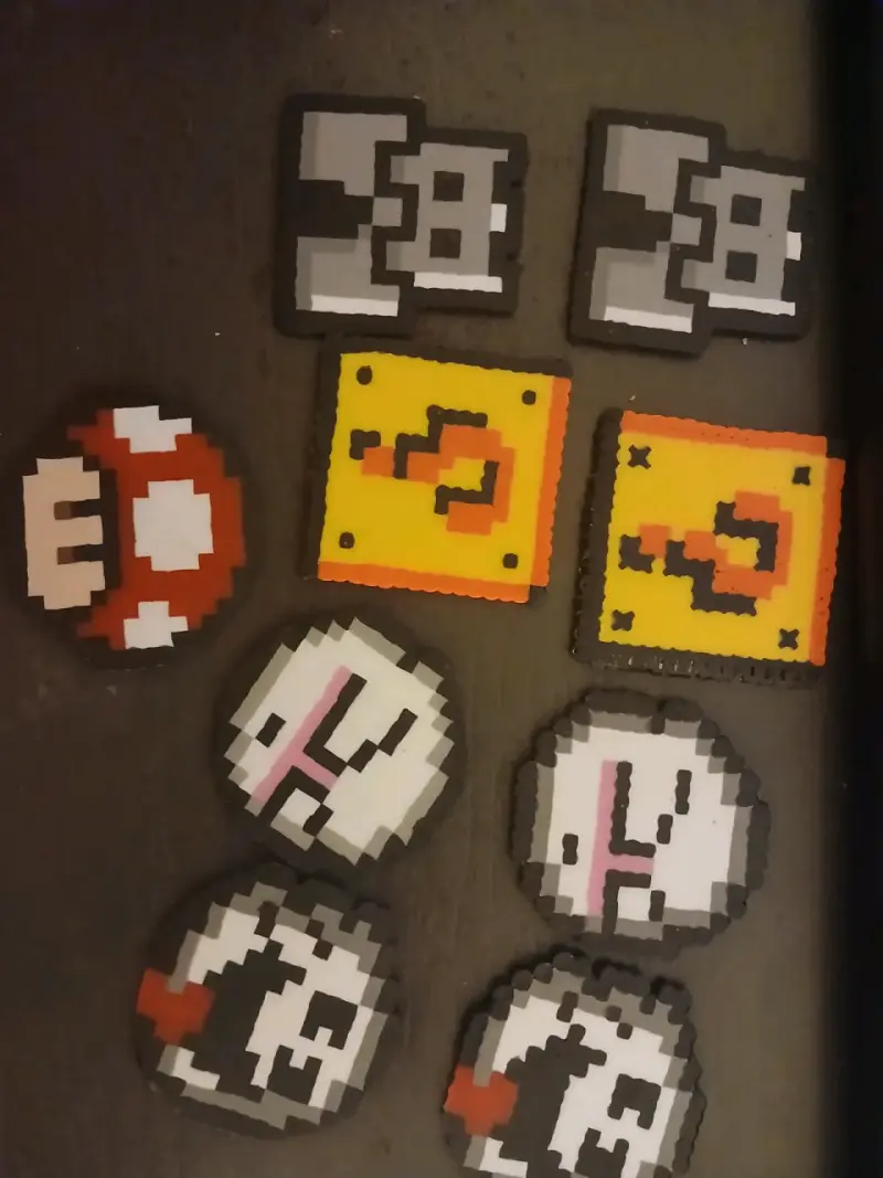Imanes Hama Beads – diseño a elección pixel art - 3