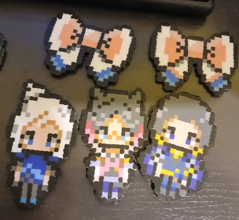 Imanes Hama Beads – diseño a elección pixel art - 4