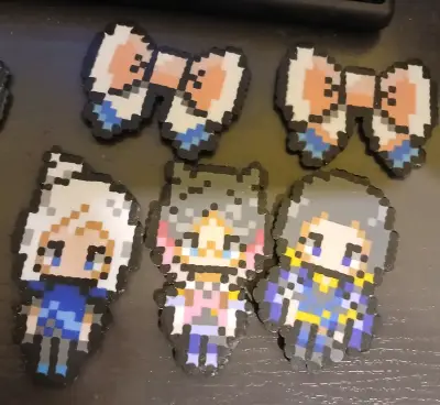Imanes Hama Beads – diseño a elección pixel art - miniatura 4