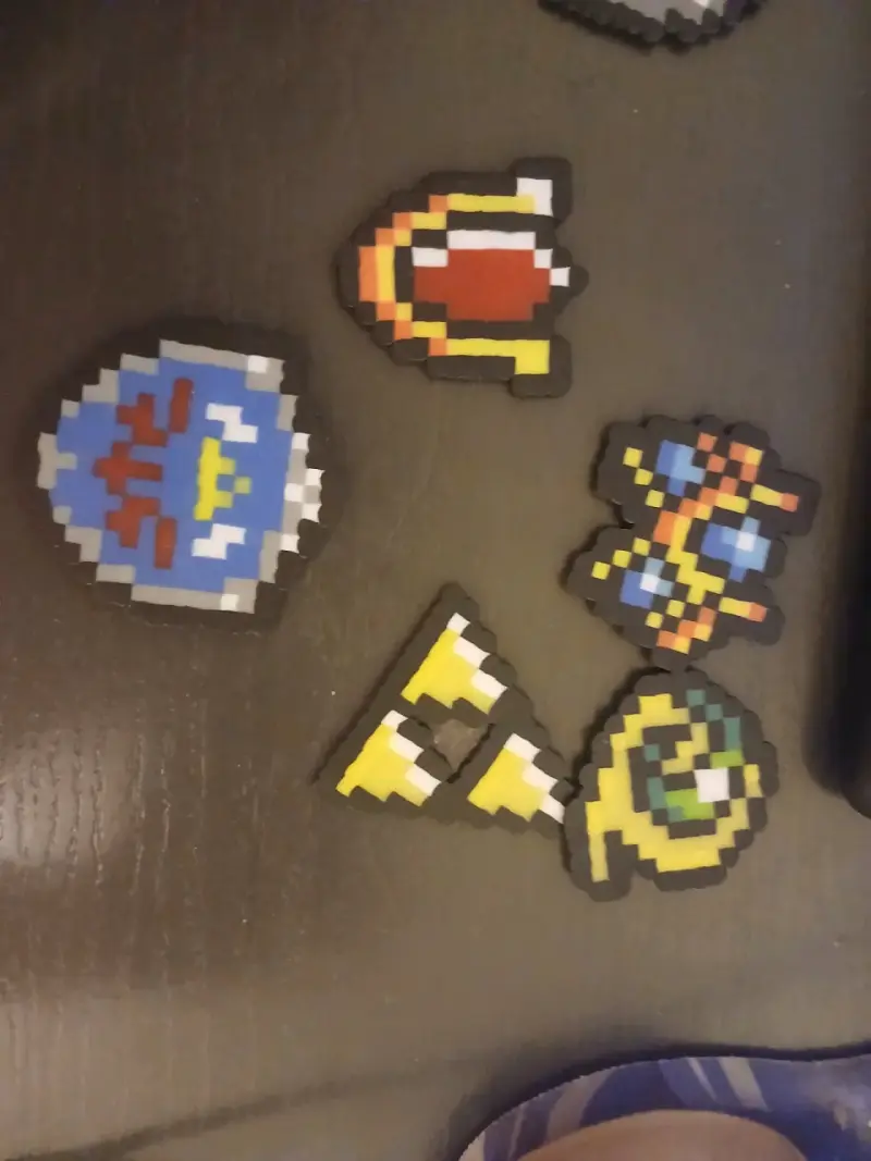 Imanes Hama Beads – diseño a elección pixel art - 6