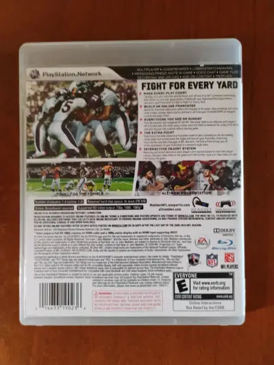 Juego PS3 Madden NFL 10 - miniatura 2