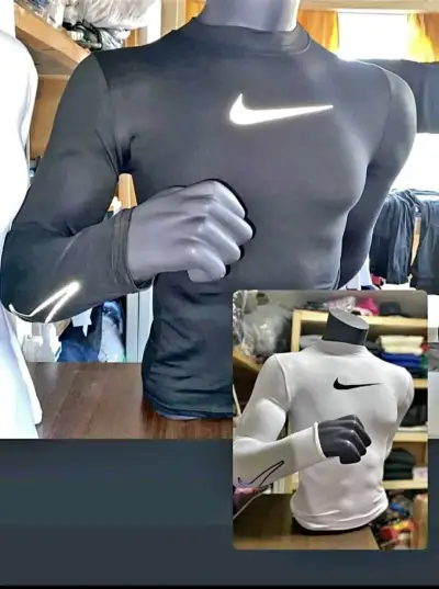 Polera deportiva de manga larga - miniatura 3