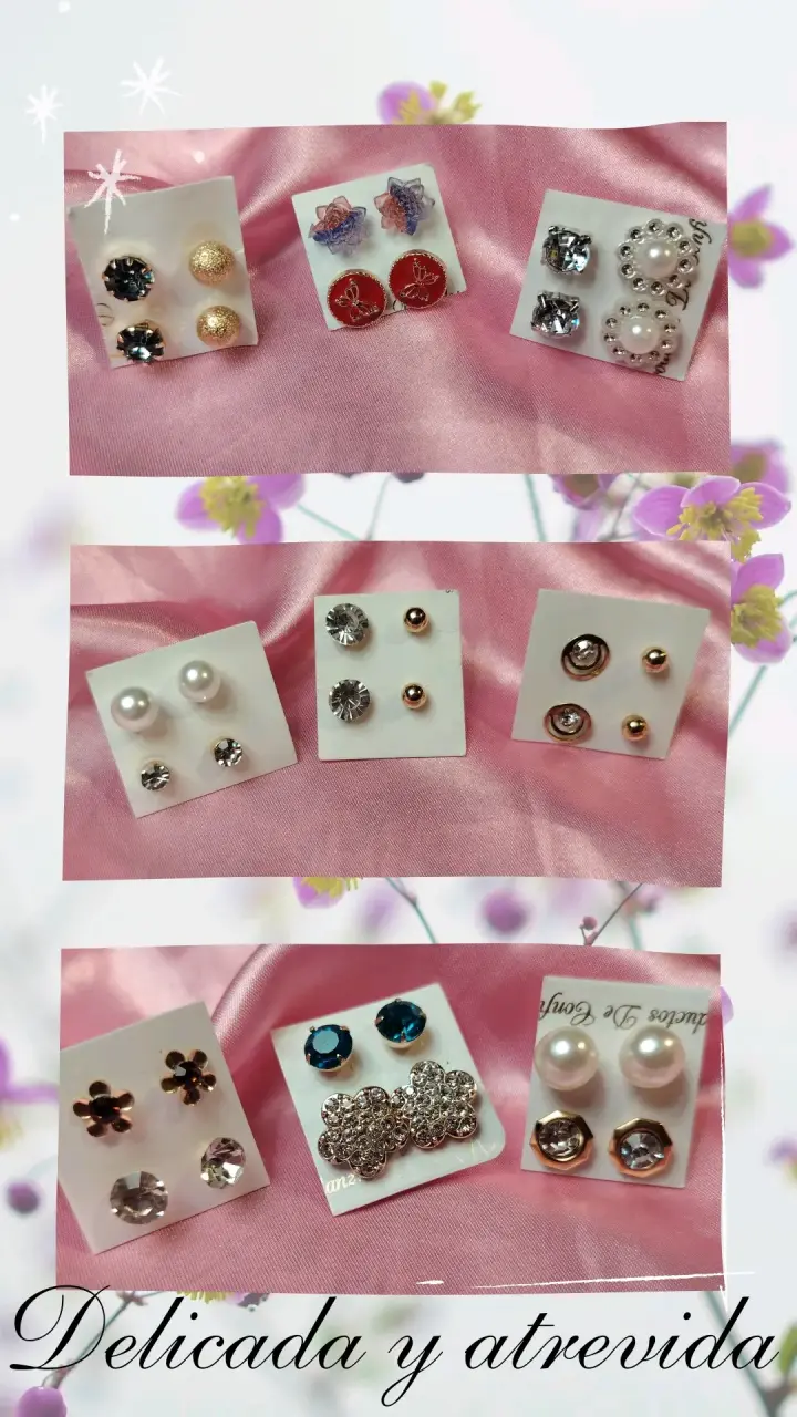 Set de aros variados - 3