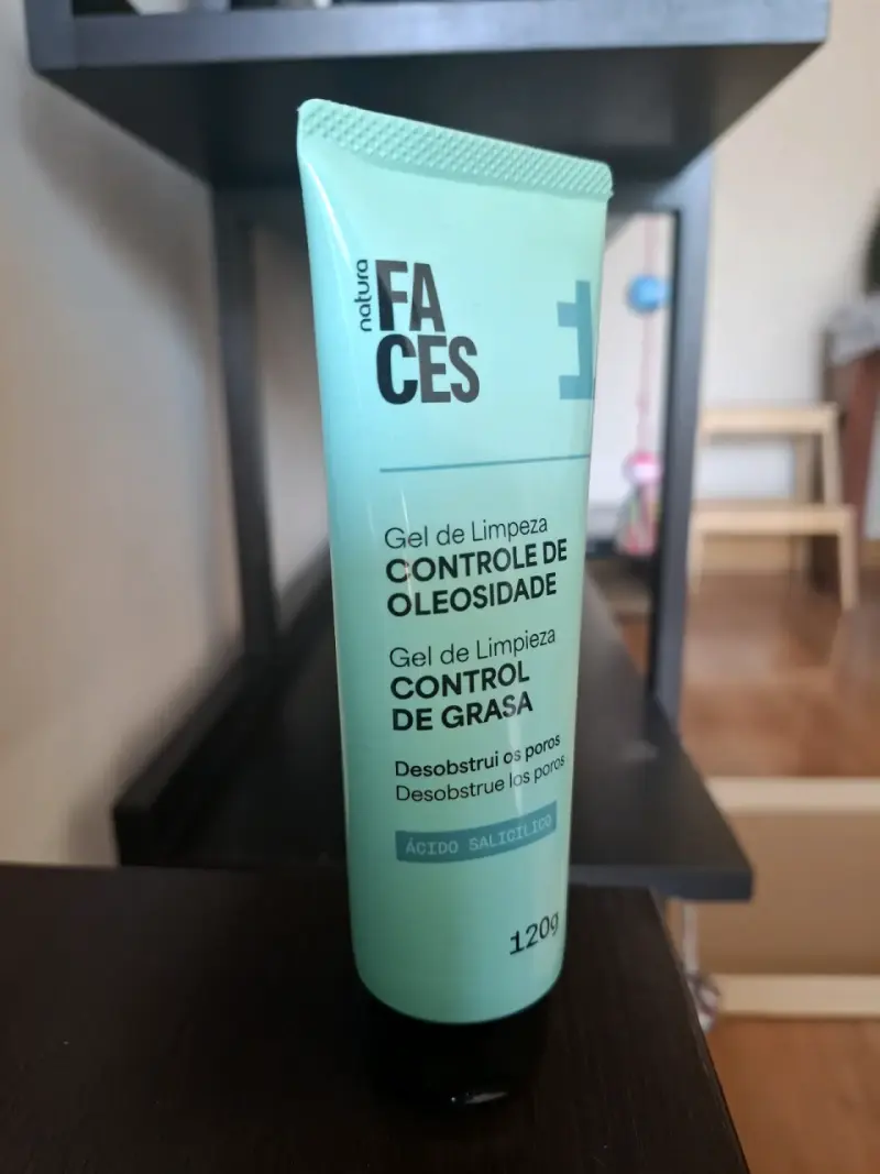 Gel de limpieza control graso Natura