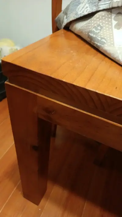 Mesa de madera sólida - miniatura 1