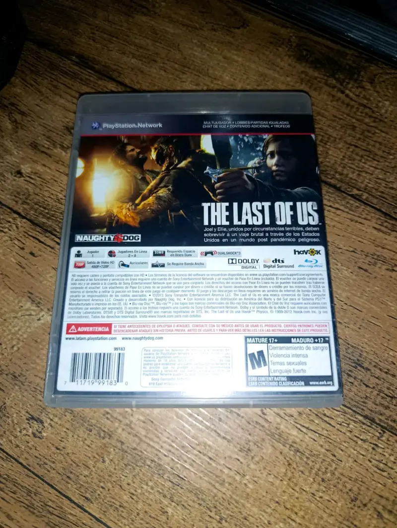 The Last of Us PS3 Usado - 2