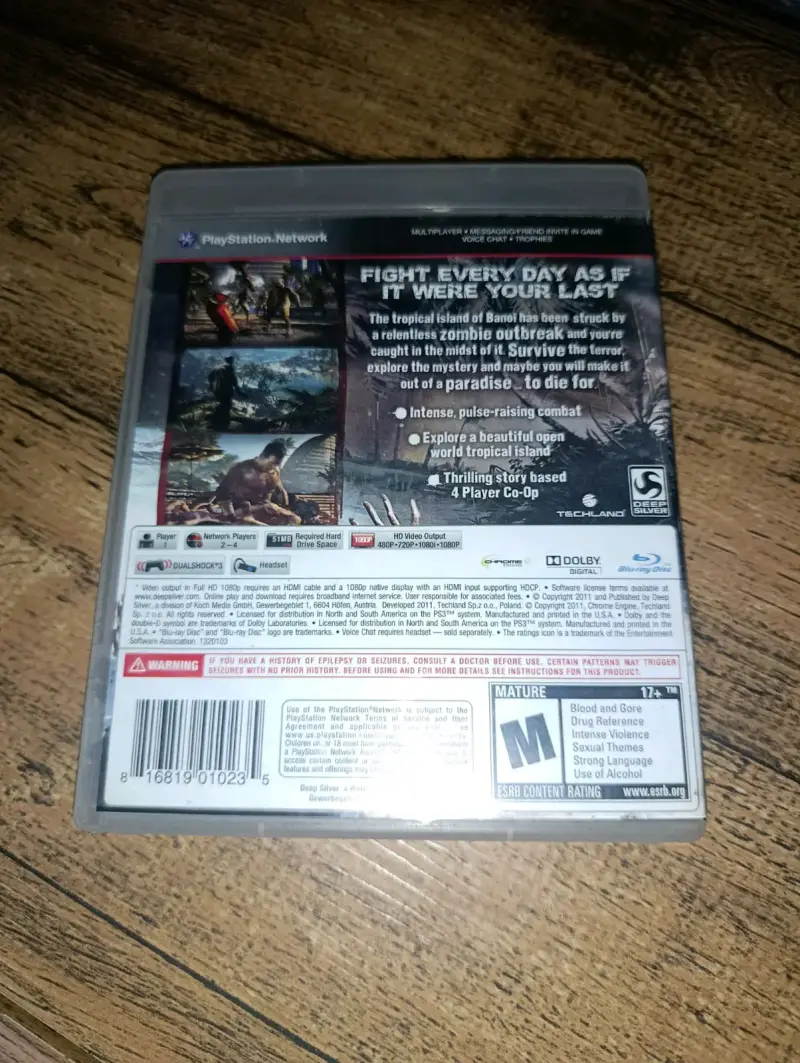 Dead Island PS3 Edición Juego del Año - 2