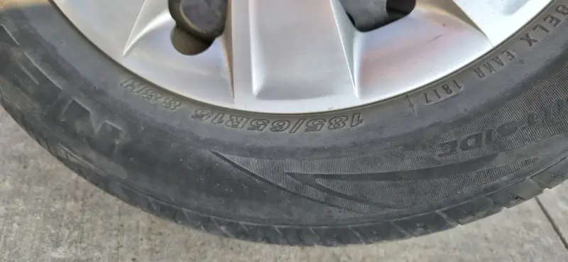 Llantas aro 15 con neumáticos 185/65/R15 - 2