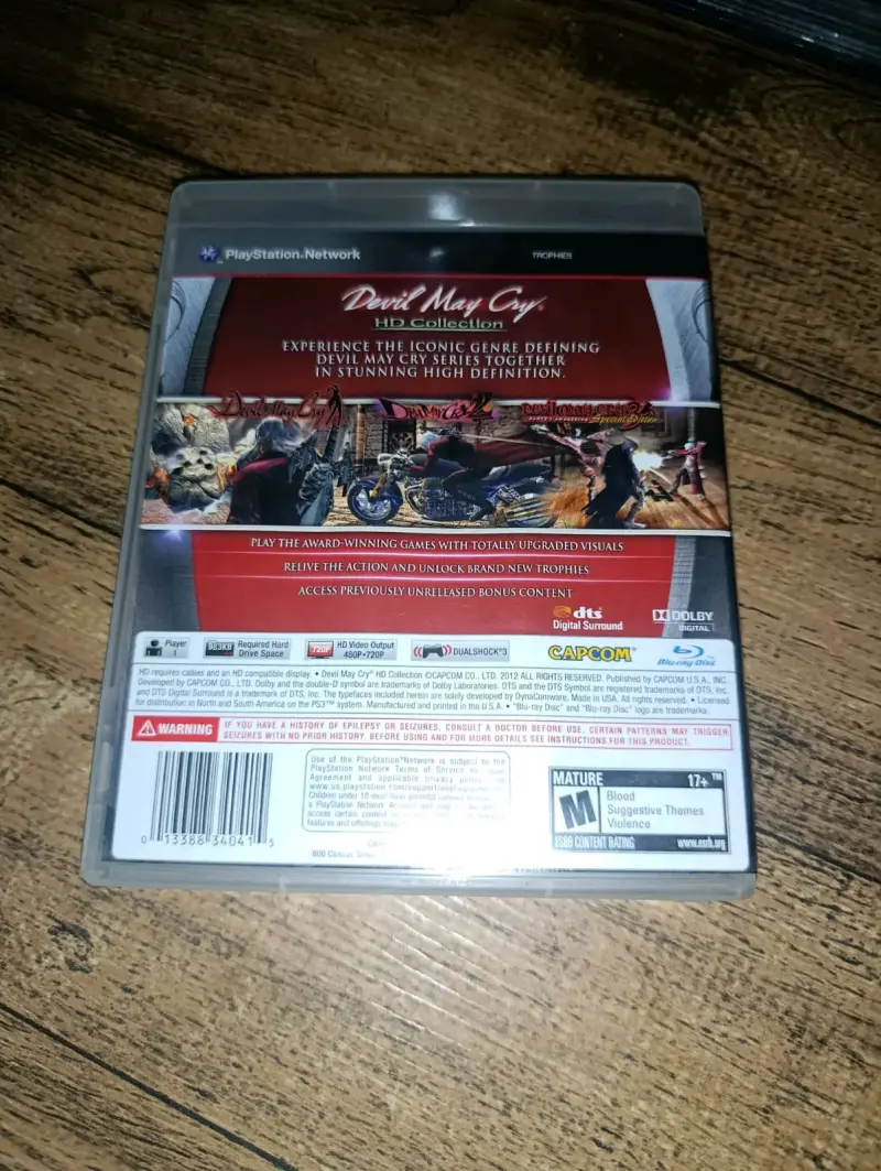 Devil May Cry HD Collection PS3 Usado - 2