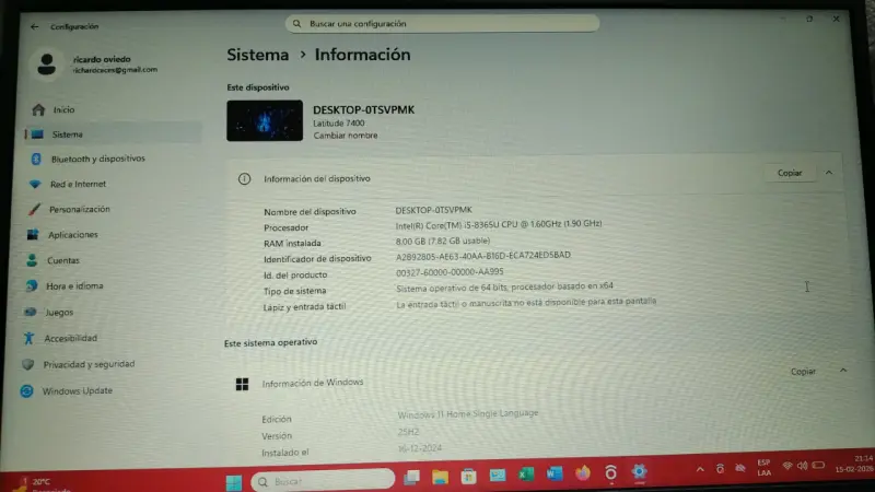 Laptop negra Dell a 200.000 mil pesos - 4