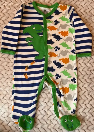 Pijama de bebé niño 3M - miniatura 2