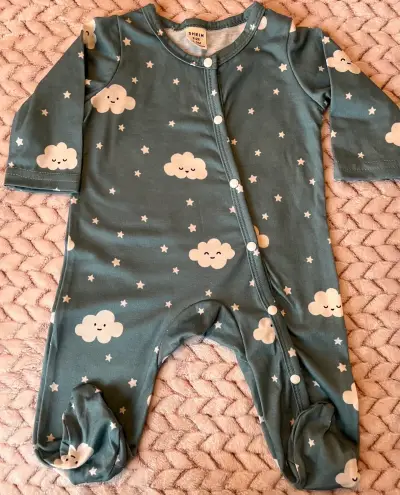 Pijama de bebé niño 3M - miniatura 5