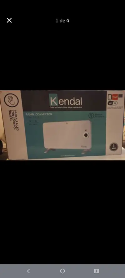 Panel convector Kendal 1500W - miniatura 1
