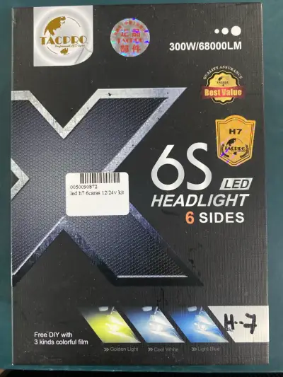 Kit luces LED 6 caras - miniatura 1