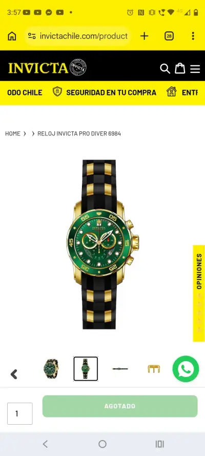 Reloj Invicta nuevo en caja - miniatura 4