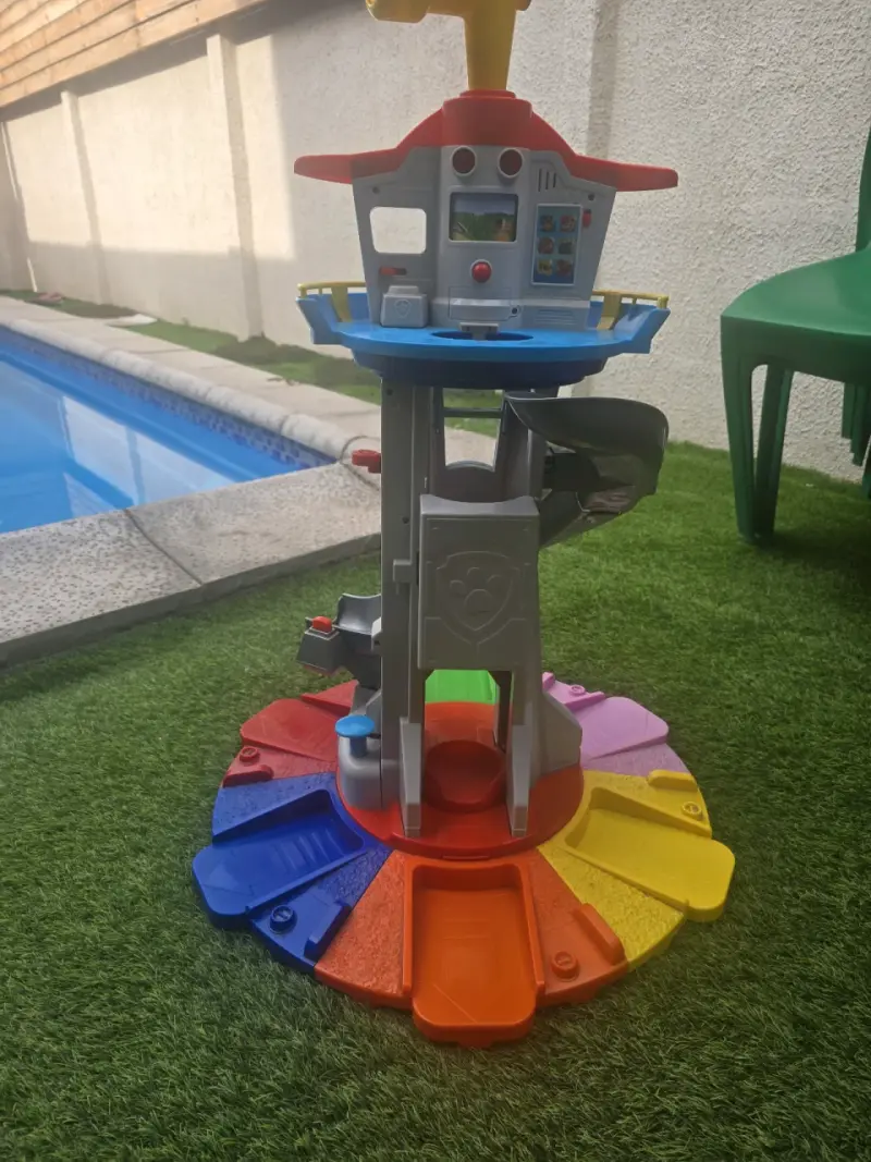 Torre de juego paw patrol para niños