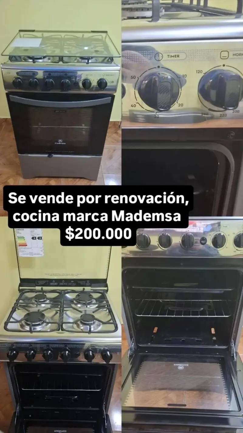 Cocina Mademsa en buen estado
