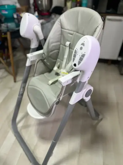 Silla mecedora/para comer de bebe new pomodoro - miniatura 1