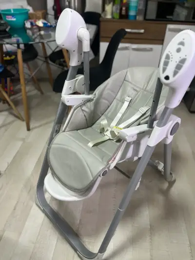 Silla mecedora/para comer de bebe new pomodoro - miniatura 2