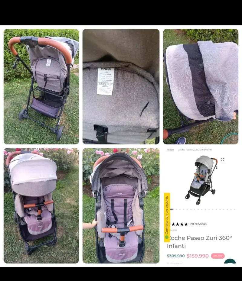Coche paseo Zuri 360° Infanti