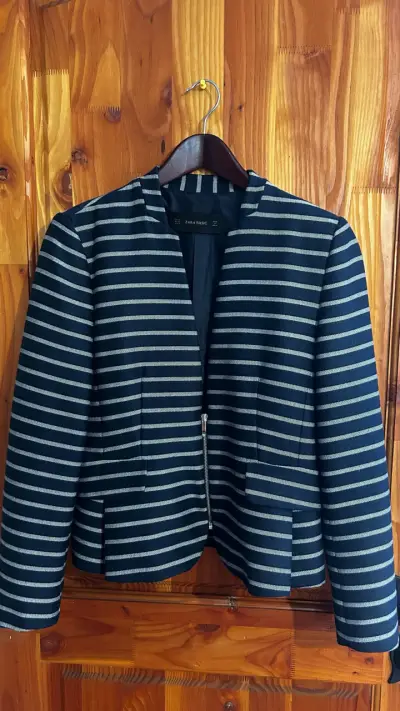 Blazer a rayas Zara - miniatura 1