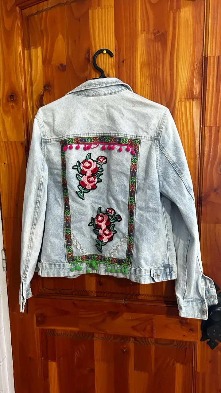 Chaqueta de mezclilla clara - 2