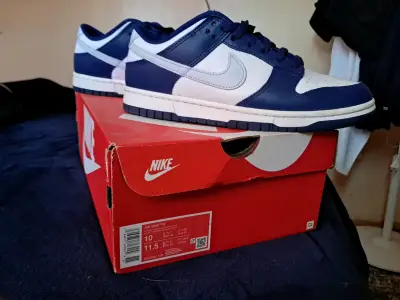 Zapatillas Nike Air Max azul y blanco - miniatura 1