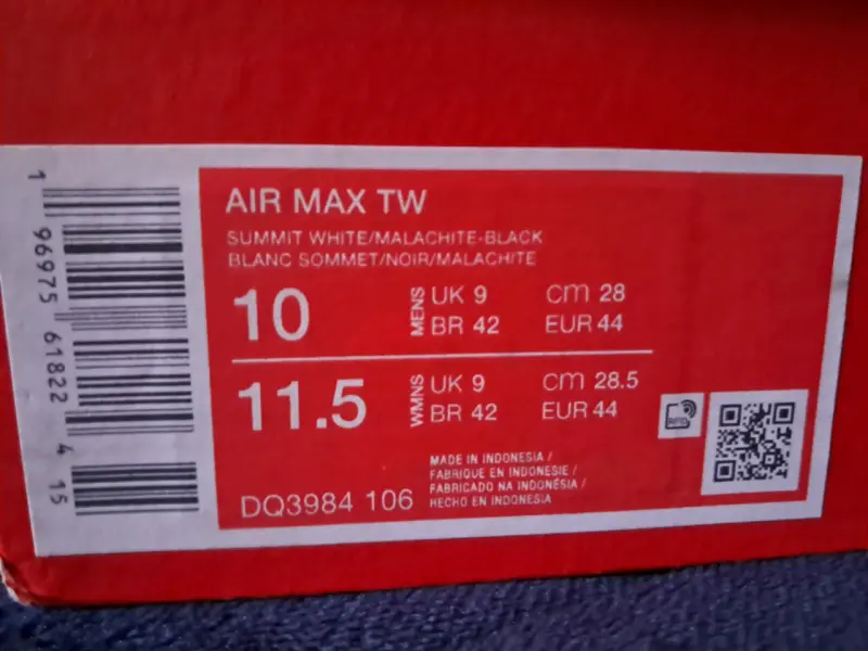 Zapatillas Nike Air Max azul y blanco - 3