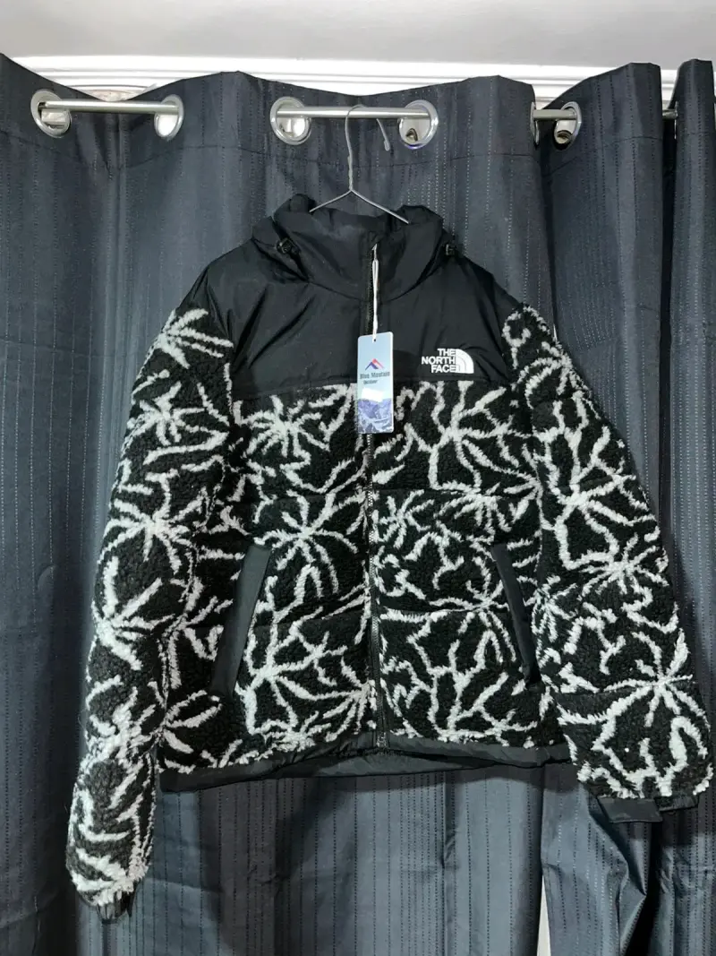 Chaqueta polar negra The North Face - 3