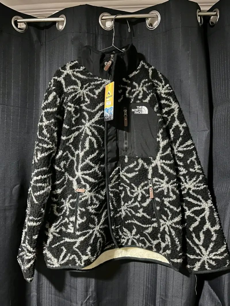 Chaqueta polar negra The North Face - 4