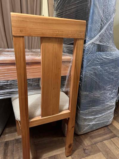 COMEDOR 6 PERSONAS, MADERA NATURAL CLARO - miniatura 5