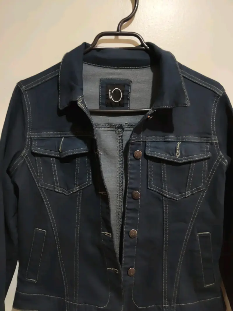 Chaqueta de mezclilla azul - 2