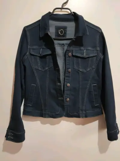 Chaqueta de mezclilla azul - miniatura 3