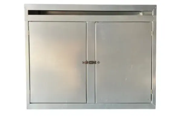 Puerta en acero inoxidable - 2