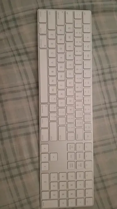 Teclado Bluetooth blanco - miniatura 1