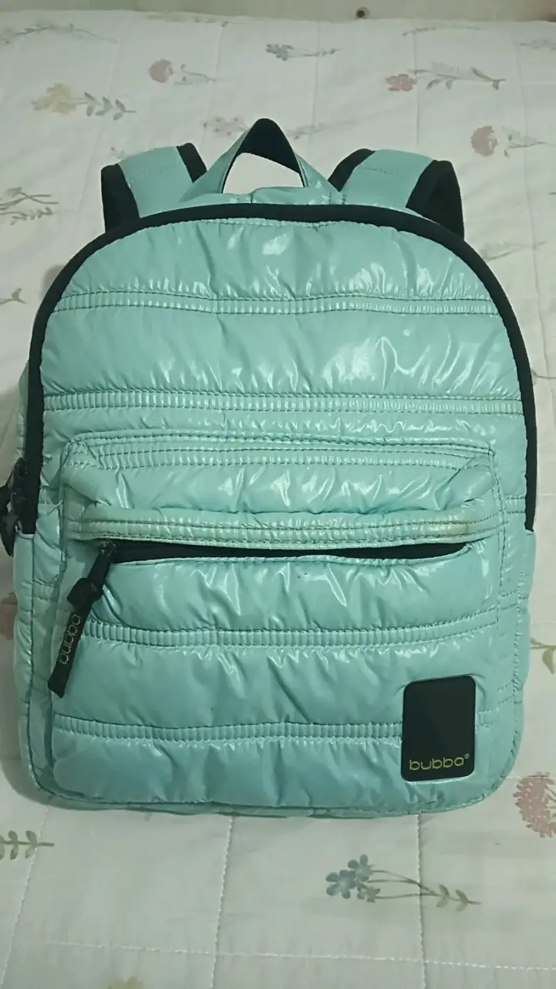 Mochila celeste Bubba acolchada